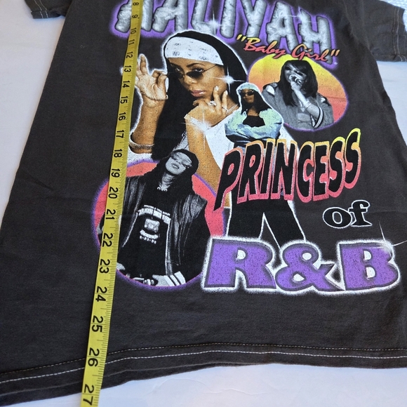 Aaliyah Princess of R&B T-Shirt - Picture 5 of 6
